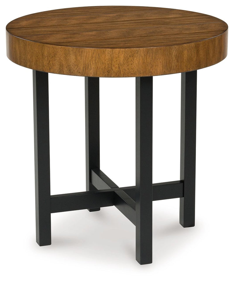 Steenlage - Brown / Black - Occasional Table Set (Set of 2) - JaxCo Furniture