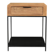 Joliet - Side Table - Natural - JaxCo Furniture