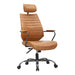 Executive - Swivel Office Chair - Cognac - JaxCo Furniture