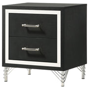 Lucia - 2-Drawer Nightstand - White - JaxCo Furniture