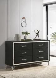 Lucia - 6-Drawer Dresser - JaxCo Furniture