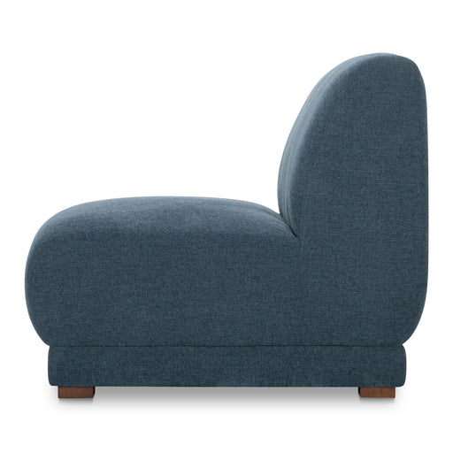 Fraser - Slipper Chair - Deep Blue - JaxCo Furniture