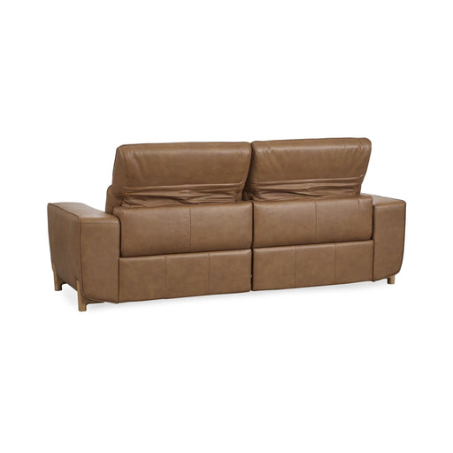 Kadon - Leather Power Recliner Sofa - Camel - JaxCo Furniture