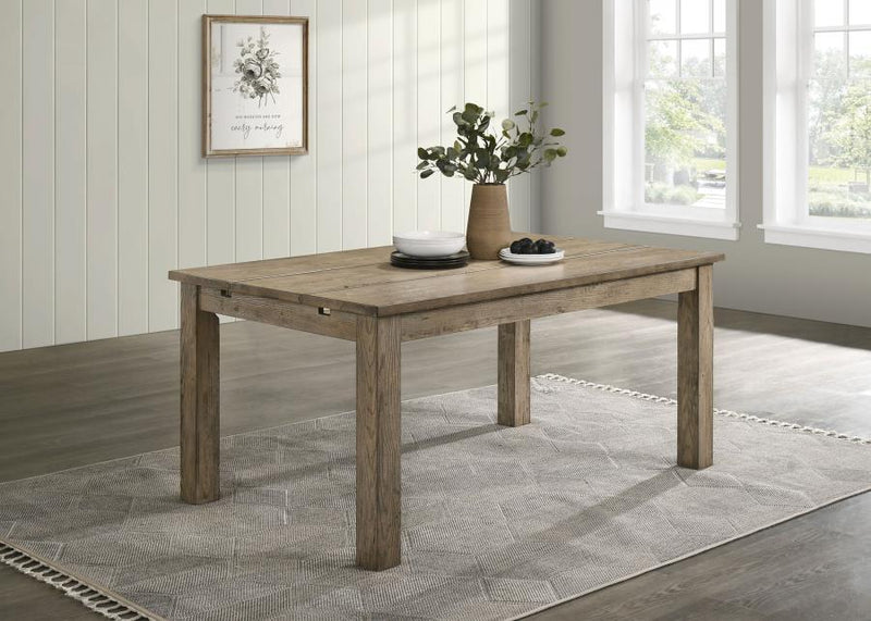 Cardova - 87" Solid Wood Extension Dining Table - Vineyard Oak - JaxCo Furniture