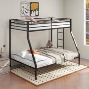Alevera - Metal Bunk Bed With Ladder - JaxCo Furniture