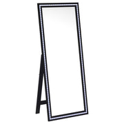 Windrose - Tempered LED Standing Mirror - JaxCo Furniture