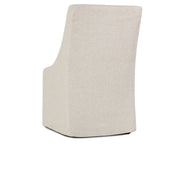 Warwick - Upholstered Rolling Dining Chair - JaxCo Furniture