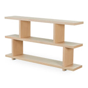 Miri - Small Shelf - White Wash Oak - JaxCo Furniture