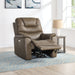 Adelaide - Dual Power, Zero Gravity Recliner - Brown - JaxCo Furniture