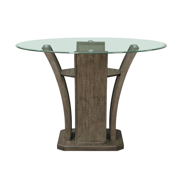 Dapper - Round Counter Height Dining Table - JaxCo Furniture