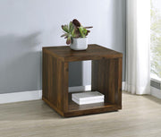 Frisco - Square Engineered Wood Side End Table - JaxCo Furniture