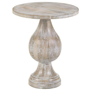 Dianella - Round Pedestal Base Accent Side Table - JaxCo Furniture