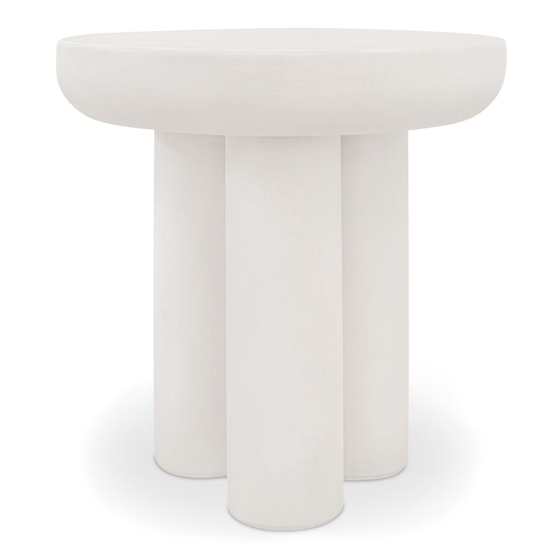 Rocca - Side Table - Cream - JaxCo Furniture