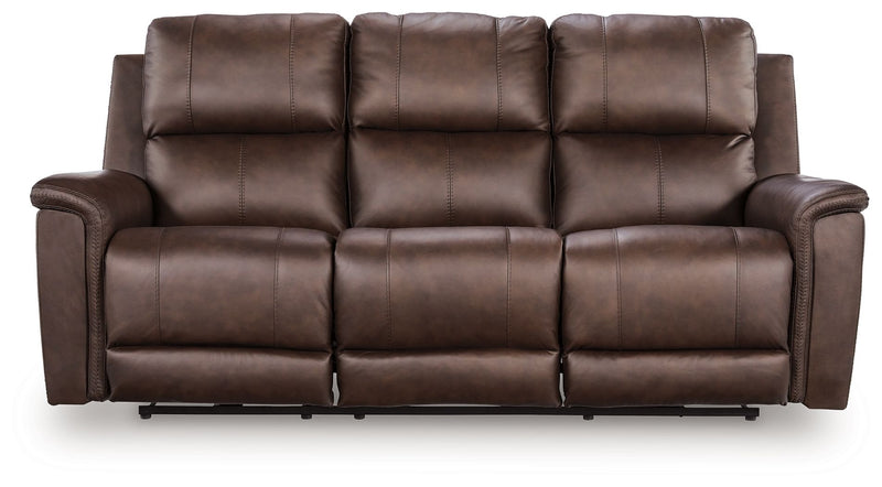 Bleckley - Power Reclining Sofa With Adjustable Headrest - JaxCo Furniture