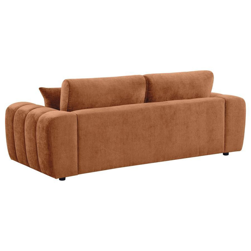 Burnett - Chenille Upholstered Sofa Set - JaxCo Furniture