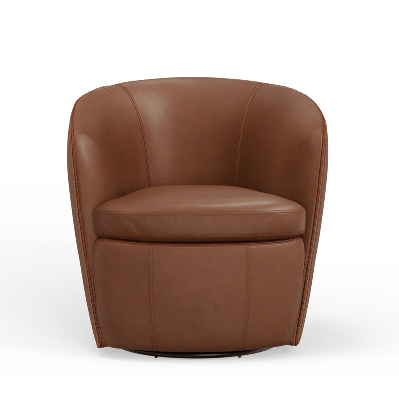 Barolo - Swivel Club Chair - JaxCo Furniture