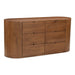 Theo - 6 Drawer Dresser - Brown - JaxCo Furniture