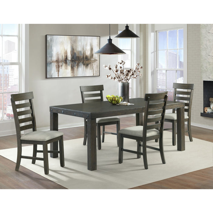 Colorado - Dining Height Table - Charcoal - JaxCo Furniture