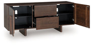 Kydler - Medium Brown - Accent Cabinet - JaxCo Furniture
