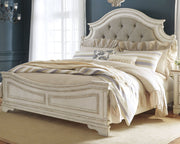 Realyn - Upholstered Panel Bed - JaxCo Furniture