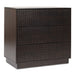 Denman - 3 Drawer Nightstand - Dark Brown - JaxCo Furniture