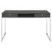 Wallice - 2-Drawer Writing Desk - Weathered Gray - JaxCo Furniture