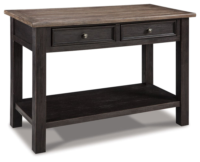 Tyler - Grayish Brown / Black - Sofa Table - JaxCo Furniture