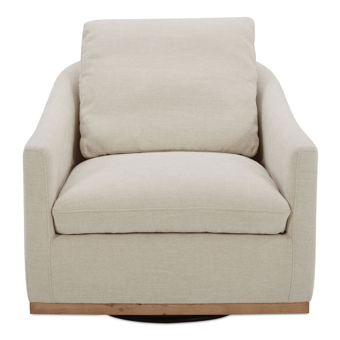 Linden - Swivel Chair - Beige - JaxCo Furniture