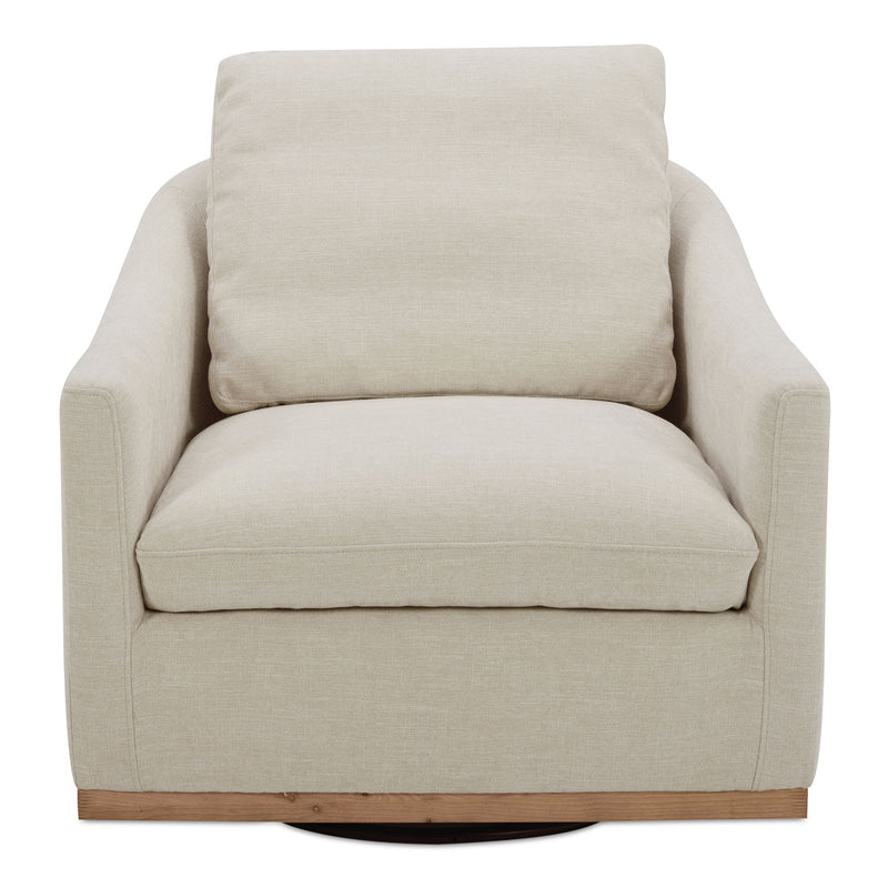 Linden - Swivel Chair - Soft Beige - JaxCo Furniture