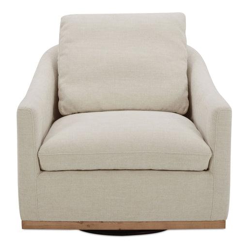 Linden - Swivel Chair - Soft Beige - JaxCo Furniture