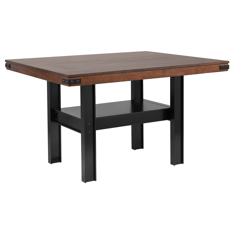 Patterson - Counter Height Dining Table - Mango Oak - JaxCo Furniture