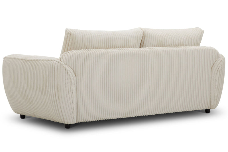 Utopia - 2 Seat Sofa With Lumbar Pillow - Mega Ivory - JaxCo Furniture