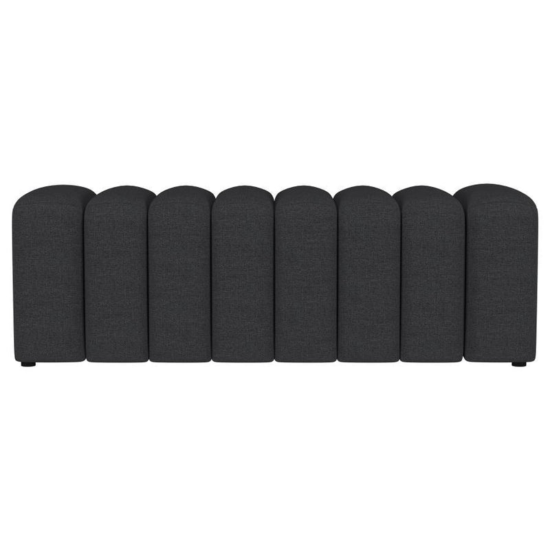 Summer - Fabric Upholstered Tufted Accent Bench - JaxCo Furniture