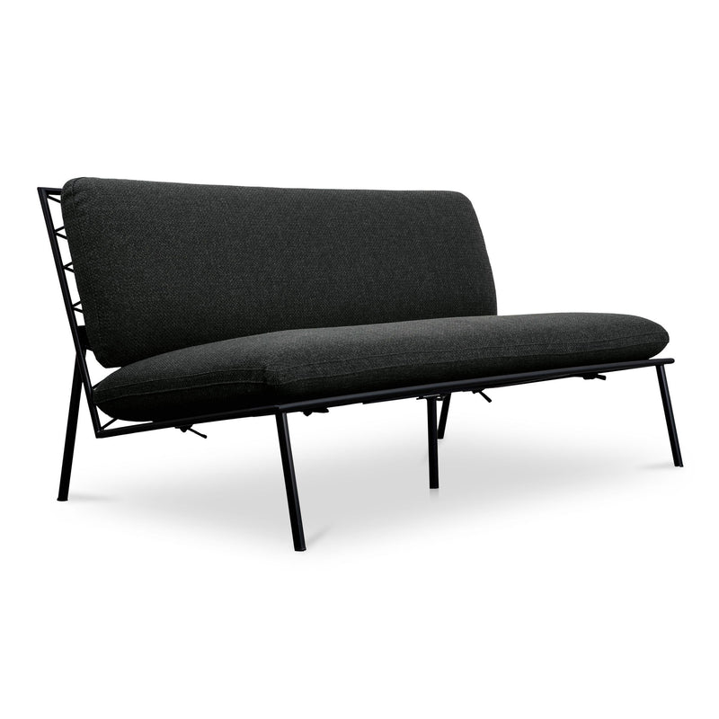 Salma - Outdoor Sofa - Charcoal - JaxCo Furniture