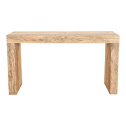 Evander - Console Table Aged Oak - Aged Oak - JaxCo Furniture