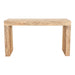 Evander - Console Table Aged Oak - Light Brown - JaxCo Furniture