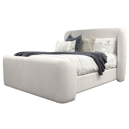 Shiloh - Wingback Upholstered Bed - JaxCo Furniture