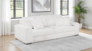 Jacana - Corduroy Upholstered Dual Power Chaise Sofa - JaxCo Furniture