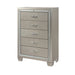 Platinum - Youth Chest - Сhampagne - JaxCo Furniture