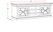Sundance - TV Console (92") - JaxCo Furniture