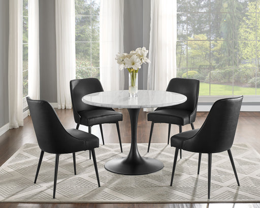 Colfax - White Top Dining Set - JaxCo Furniture