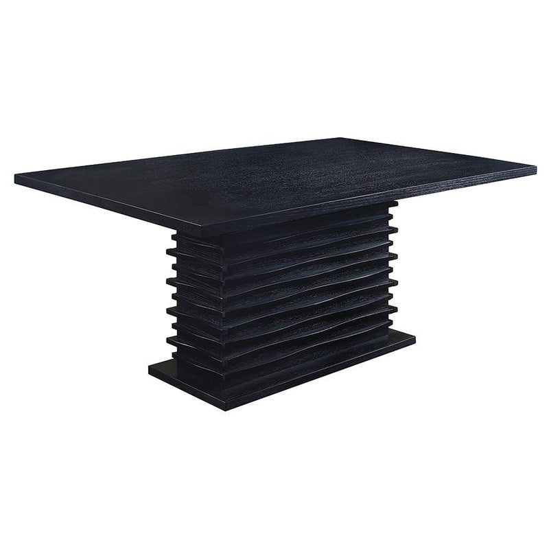 Stanton - Rectangular Dining Table - Black - JaxCo Furniture