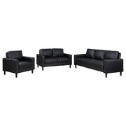 Ruth - Upholstered Track Arm Sofa Set - JaxCo Furniture