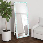 Windrose - Tempered LED Standing Mirror - JaxCo Furniture