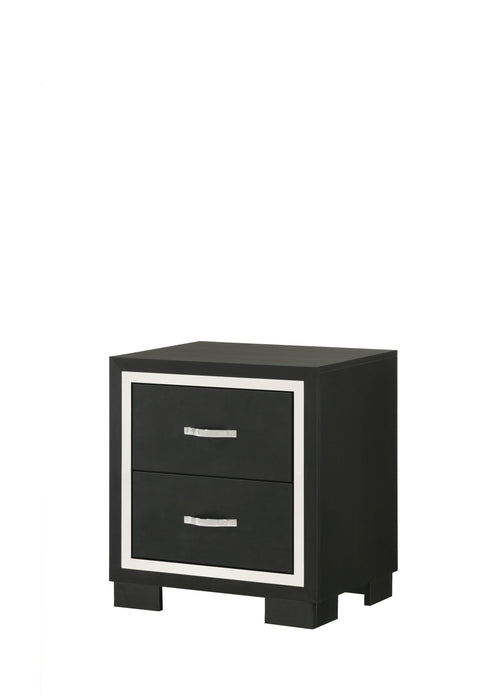 Gennro - Nightstand - Black