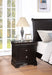 Dominique - Nightstand - Dark Brown - JaxCo Furniture