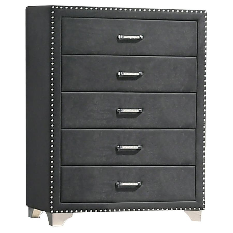 Melody - 5-Drawer Bedroom Chest - JaxCo Furniture