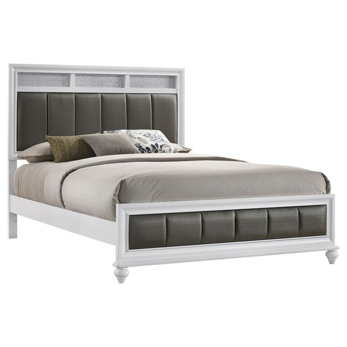 Barzini - Upholstered Panel Bed - JaxCo Furniture