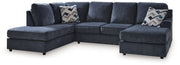 Albar Place - Sectional With Ottoman - JaxCo Furniture