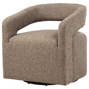 Westhill - Boucle Upholstered Swivel Accent Chair - JaxCo Furniture